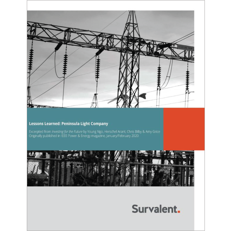 Lessons Learned: Peninsula Light Company cover