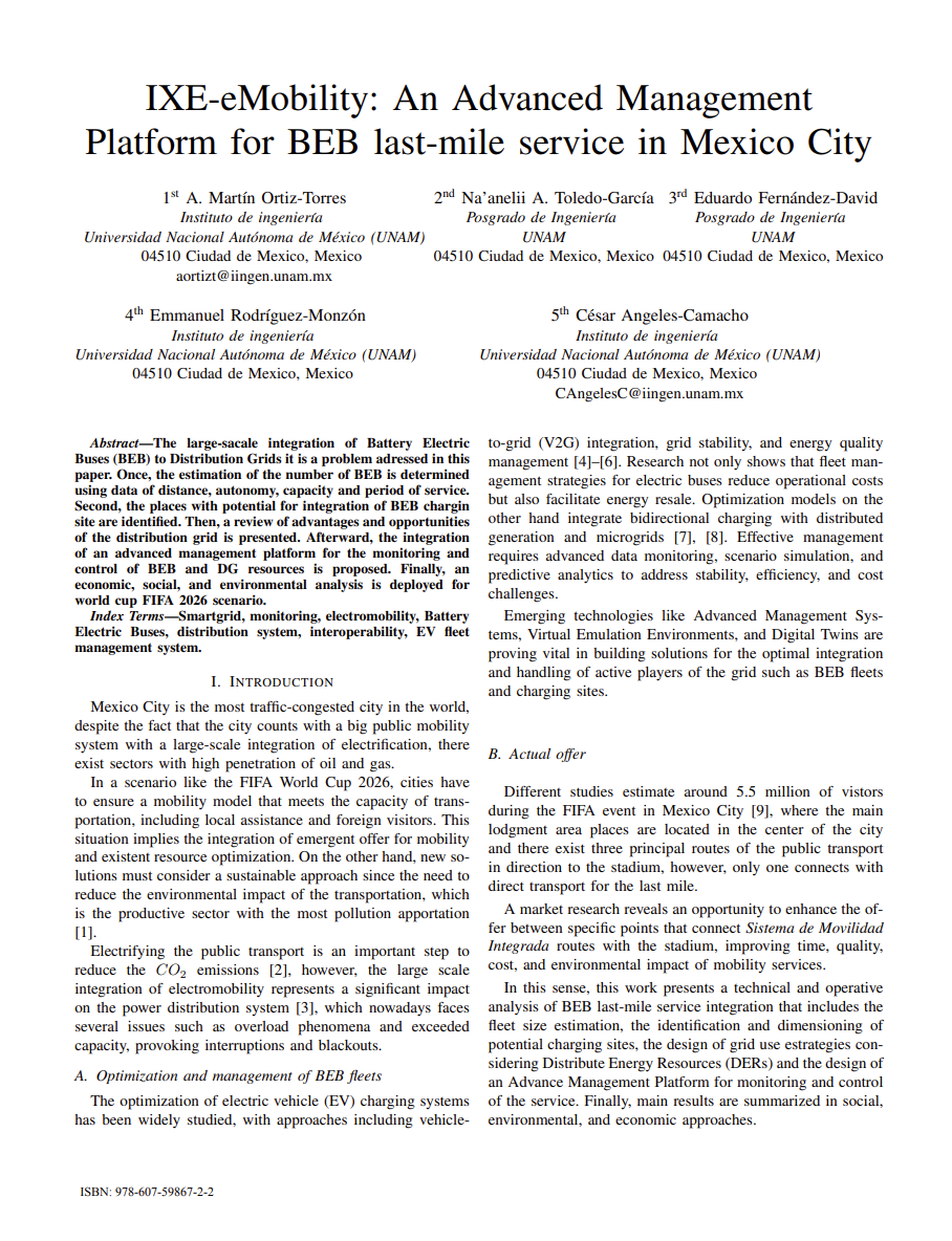 IEEE ROC IXE Cover Page